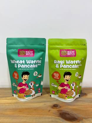 Healthy Waffles Pancake & Waffles Mix Regular Wheat & Regular Ragi 400 g