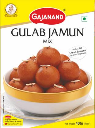 Gajanand Gulab Jamun Flour 400 g