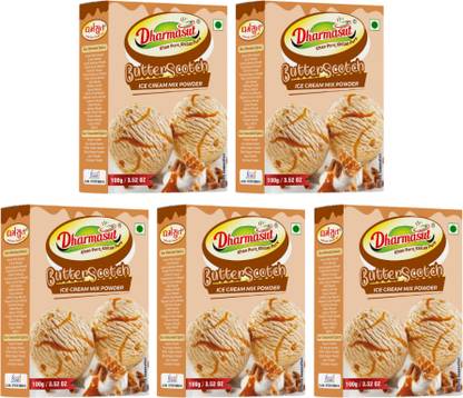 Dharmasut Butterscotch Instant Ice cream Premix Powder 100g Each| 500 g