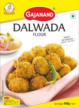 Gajanand Dalwada Mix flour, Ready To cook / For Healthy-Testy Snacks / Breakfast 400 g