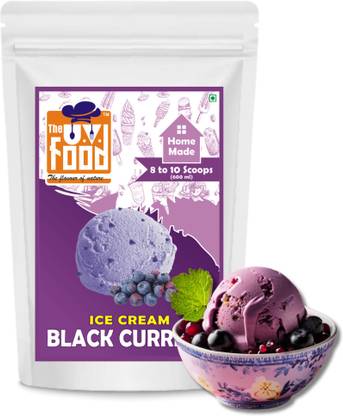 The UV Food Super Tasty Black Currant Ice cream (Instant Mix & Premix) 110 g