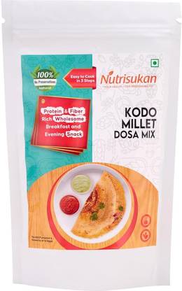 Nutrisukan Kodo Millet Dosa Mix | Ready to Cook Breakfast Mix | Crispy & Tasty 200 g