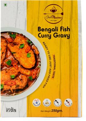 GravyMatter Fish Curry Gravy, pre-cooked, ready-to-use 250 g