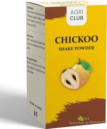 AGRI CLUB Instant Mix Chickoo Shake Powder 15 Sachets 225 g 225 g