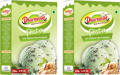 Dharmasut Instant Pista Ice Cream Mix Powder 100g Each | 200 g