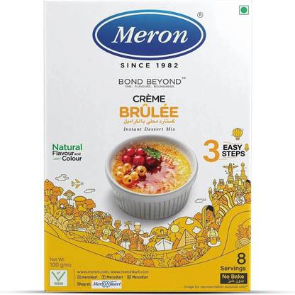 Meron Crème Brulee Instant Dessert Mix 100 g