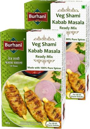 Burhani Foods Veg Shami Kabab Ready Mix 120 g