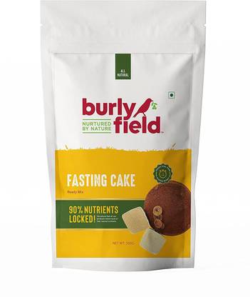 burlyfield 100% Natural Fasting Cake Ready Mix | Upavas Cake | 200g 200 g