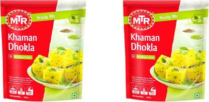 MTR Instant Khaman Dhokla Mix 160g PACK OF 2 160 G X 2 320 g