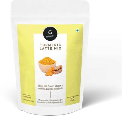 Grow Fit Ashwaghanda Turmeric Latte Mix 100 g