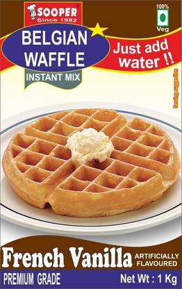 SOOPER BELGIAN WAFFLE PREMIX VANILLA FLAVOUR 1 kg