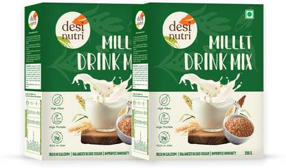 Desi Nutri Multi Millet Health Drink Mix Combo Pack 500 g