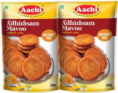 Aachi Adhirasam Mavoo - 500gms Each (Pack of 2) 1 kg