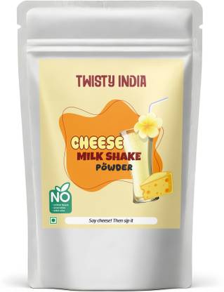 Twisty The Boba Station Cheese Milkshake Powder, No Artificial Flavours, Vegetarian 1 kg
