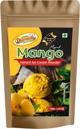 Dharmasut Premium Mango Instant Ice cream Premix Powder with Extra Softness 150g*1 | 150 g