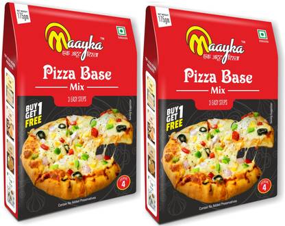 Maayka - Ek Atoot Rishta Chocolate Pizza Base Mix 175gm + 175gm 200 g