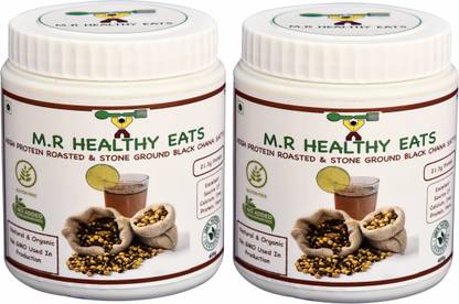 m.r healthy eats Homemade Chana Sattu Flour in Eco Friendly Tin