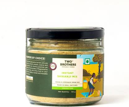 Two Brothers Organic Farms Instant Shikanji Mix 150 g