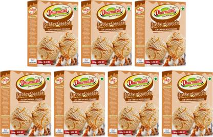 Dharmasut Butterscotch Instant Ice cream Premix Powder 100g Each | 700 g