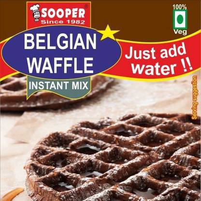 SOOPER BELGIAN WAFFLE PREMIX SWISS CHOCOLATE 1 KG x 7 COMBO 7 kg