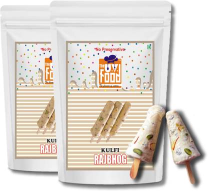 The UV Food Tasty 2 pieces' Rajbhog Kulfi Combo (Instant Mix & Premix) 250 g