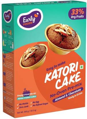 Early Foods Almond & Choco Katori Cake Mix 300 g
