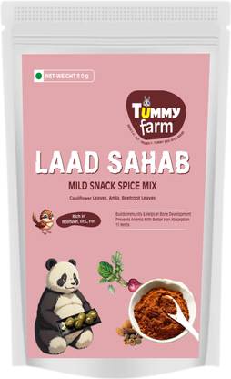 TUMMY FARM Laad Sahab Mild Snack Masala for Kids | Perfect for Dal & Chapati 80 g
