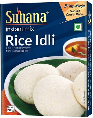 SUHANA Instant Rice Idli Mix/Ready to Cook /200g Box 1000 g