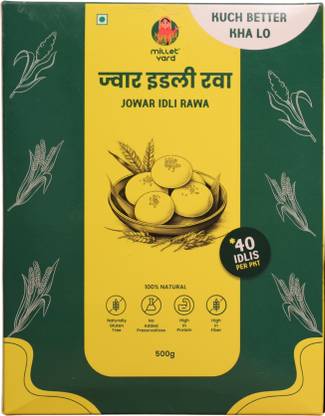 MILLET YARD Jowar Idli Rawa Jowar