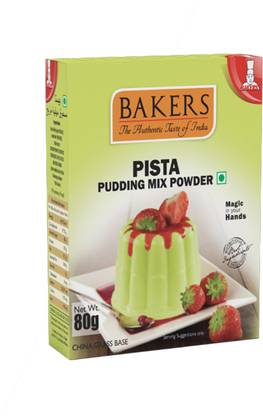 Bakers Pista Pudding Mix Powder (Each 80 Gm) 480 g