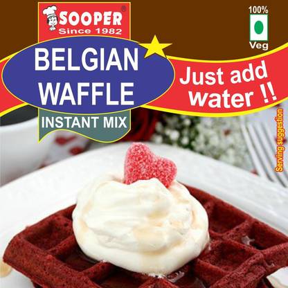 SOOPER Belgian WAFFLE RED VELVET PREMIX || 7 kg