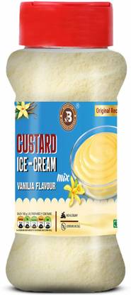 Brew Lab Custard Ice Cream Mix Vanilla | Tasty Vanilla Flavor | Quick To Prepare | 100 g