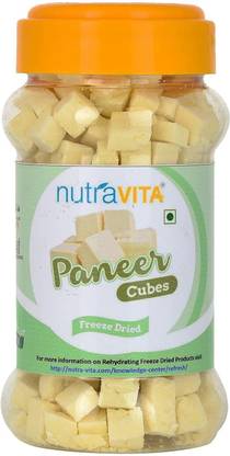 Nutra Vita Freeze Dried Paneer Cubes 100 g