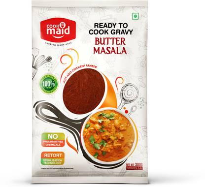 COOKMAID | Butter Masala Gravy | Ready to Cook | 300 g