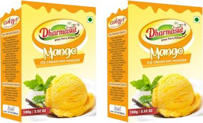 Dharmasut Instant Mango Ice Cream Powder 100g Each | 200 g