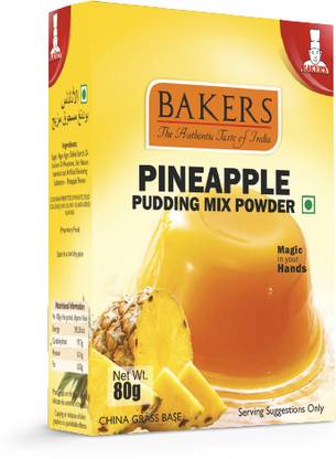 Bakers Pineapple Pudding Mix Powder (Each 80 Gm) 480 g