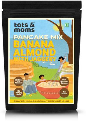 TOTS AND MOMS Banana Almond Pancake Mix with Jaggery 250 g