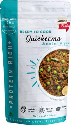 Ramos Foods Ready to Cook Mumbai Style Mushroom Keema 80 g