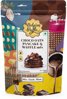 The Belgian Waffle Co Choco Oats Waffle and Pancake Premix 250 g