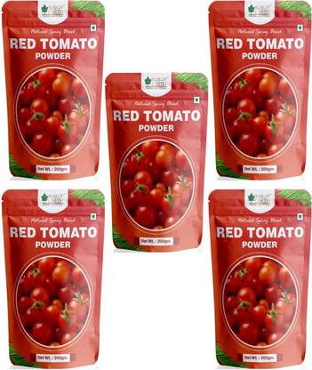 Bliss of Earth 5x200gm Red Tomato Powder Natural Spray Dried(Pack of 5) 1000 g