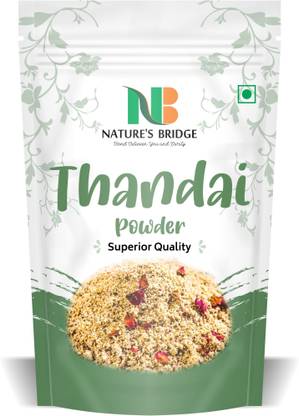 Nature's Bridge Thandai Masala Powder | Thandai Mix | Keshriya Thandai - 100 Gm 100 g