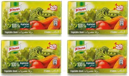 Knorr Stock Vegetarian Cubes (Pack Of 4) (UAE) 80 g