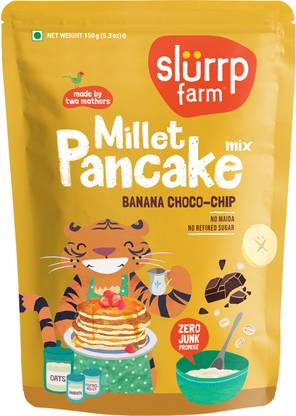Slurrp Farm Millet Pancake Mix Banana chocochip 150 g
