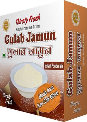 Thirsty Fresh Gulab Jamun Mix with Deshi Ghee & Natural Ingredients 800 g
