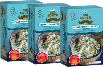 Mr. South Mr.South INSTANT COCONUT CHUTNEY PACK OF 3 240 g