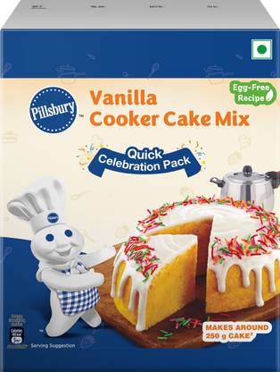 Pillsbury Cooker Cake - Vanilla (Eggless) 159 g