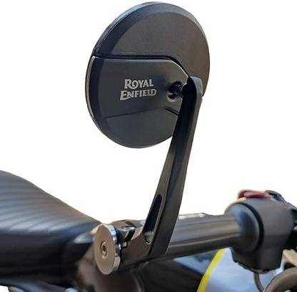 Pepstter Manual Rear View Side Mirror Handle Bar End For Royal Enfield Right Left Mirrors Rearview Radar Mirror