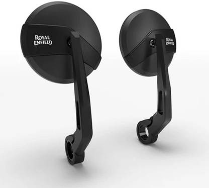 motocrave Manual Rear View Mirror, Driver Side, Dual Mirror For (Right, Left) Rearview Radar Mirror