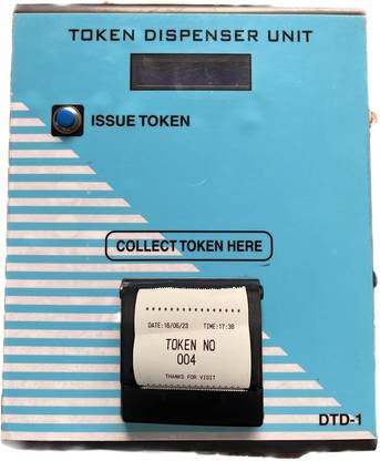 DRMS STORE Token Dispenser / Printing Machine 57.5 mm Size Thermal Receipt Printer