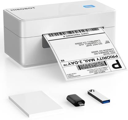 HiRobot 2054N Thermal Barcode Label Printer| 4x6" Shipping Label Printer Thermal Receipt Printer